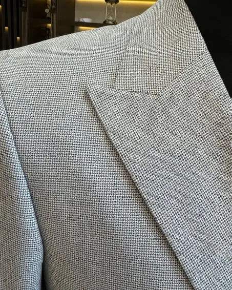 Ash Grey Double Breasted 2 Piece Suit by Italian Vega®