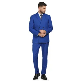 blackberrys Men's 2 Piece Slim Fit Suits Royal Blue