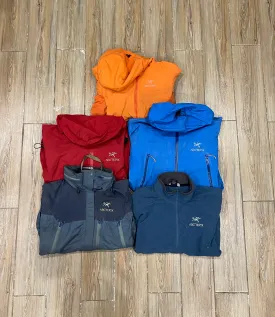 Branded Arc'teryx Jackets - 5 Pieces