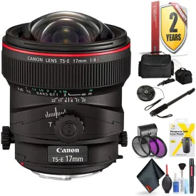 Canon Ts-E 17mm F/4L Tilt-Shift Lens for Canon 6D, 5D Mark IV, 5D Mark III, 5D Mark II, 6D Mark II, 5Dsr, 5Ds, 1Dx, 1Dx