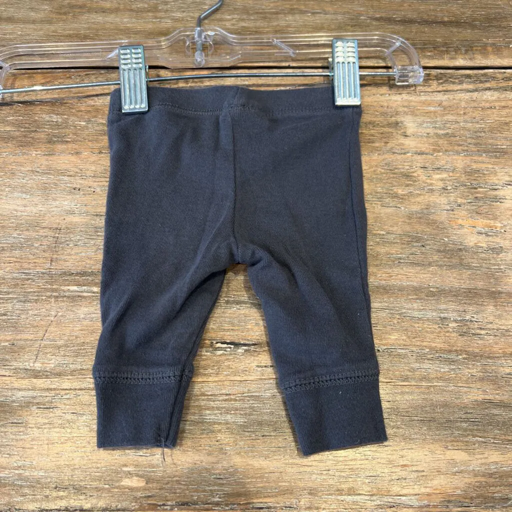 Carter's Dark Grey Leggings NB