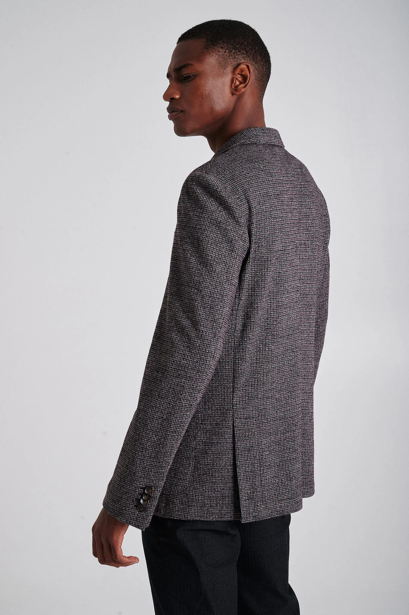 Deconstructed Comfy Jersey Blazer