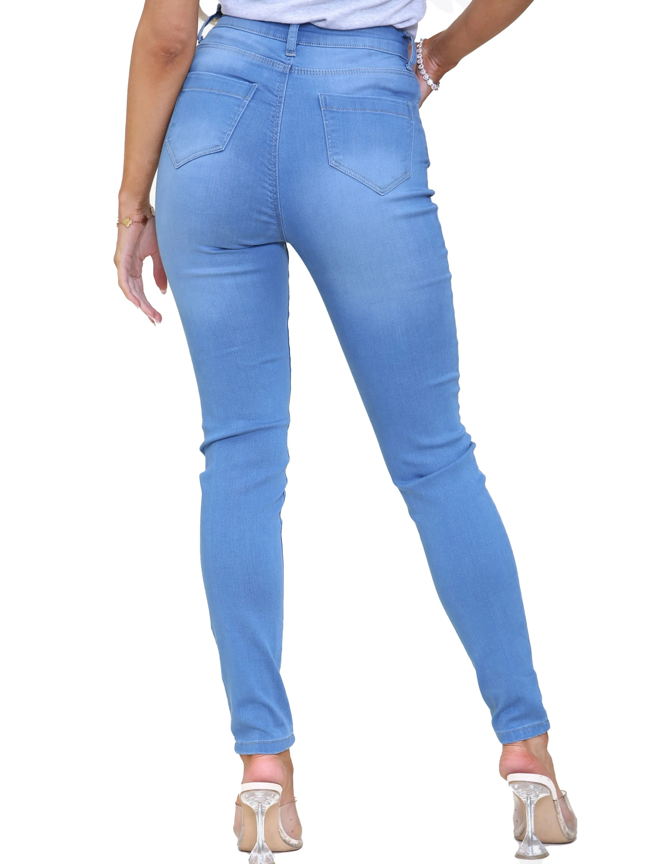 Enzo | Womens Skinny Stretch Jeans