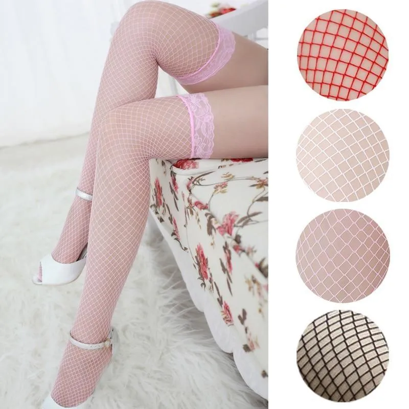 Fishnet Lace Stockings (5 Colors)