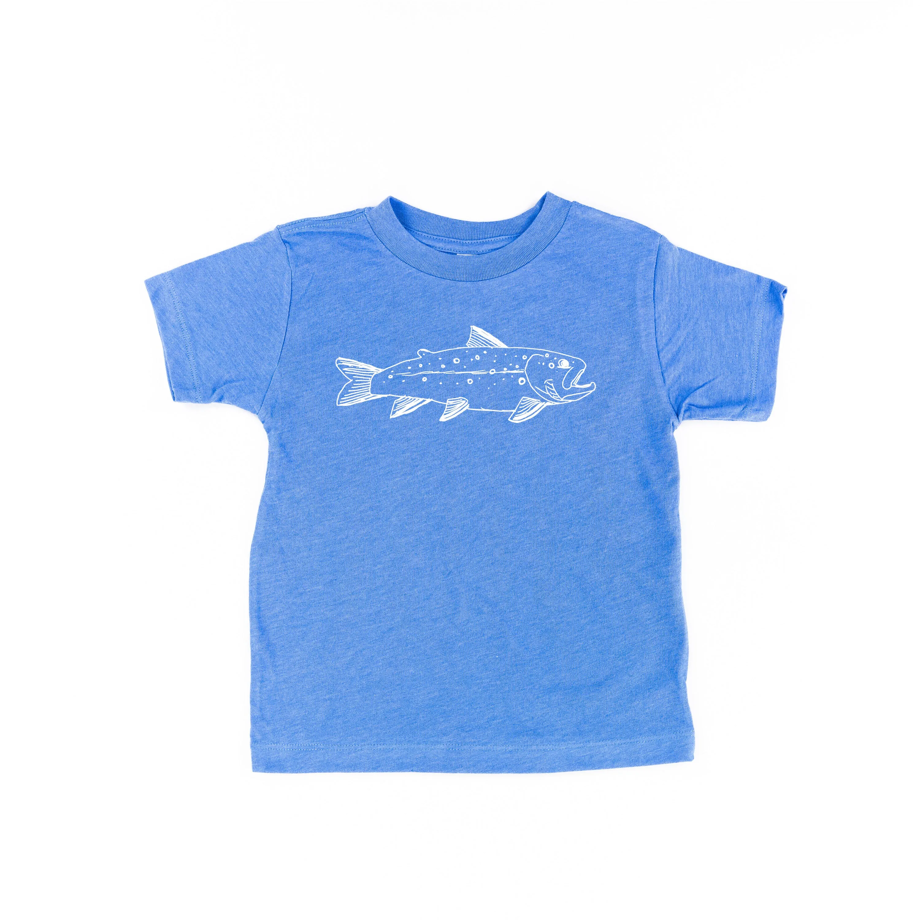 Hand Drawn Brook Trout - Child Shirt