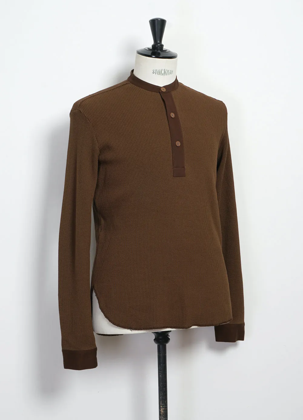 HERMANN 28-114-9 | Long Sleeve Henley | Nut