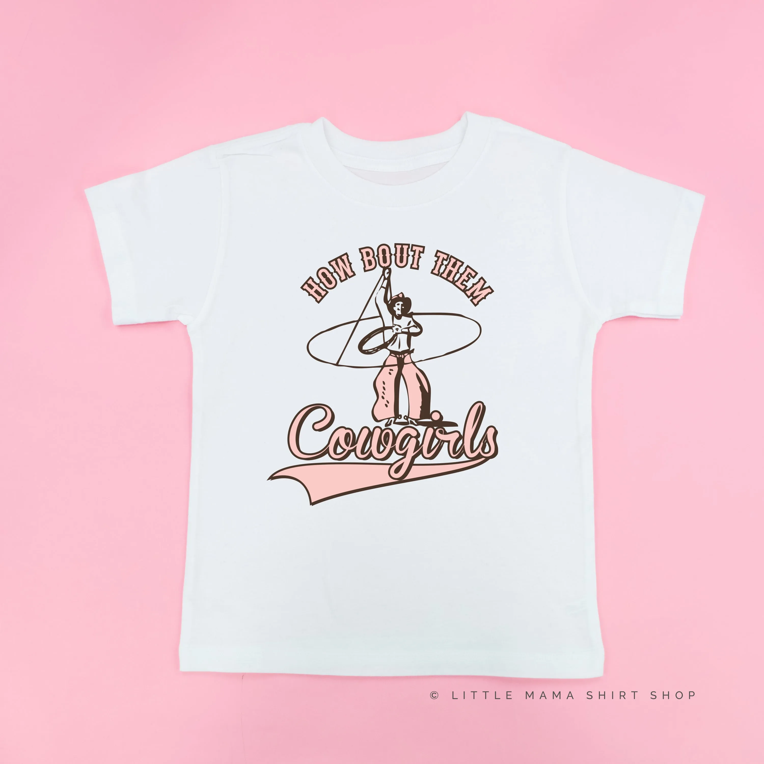 How Bout Them Cowgirls - Short Sleeve Child Shirt