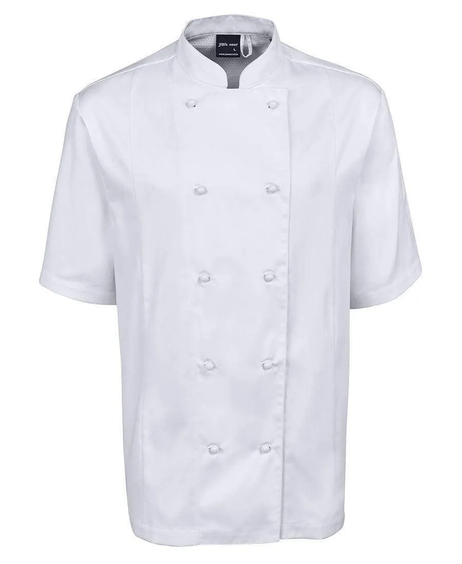 JB'S Vented Chef's Short Sleeve Jacket 5CVS