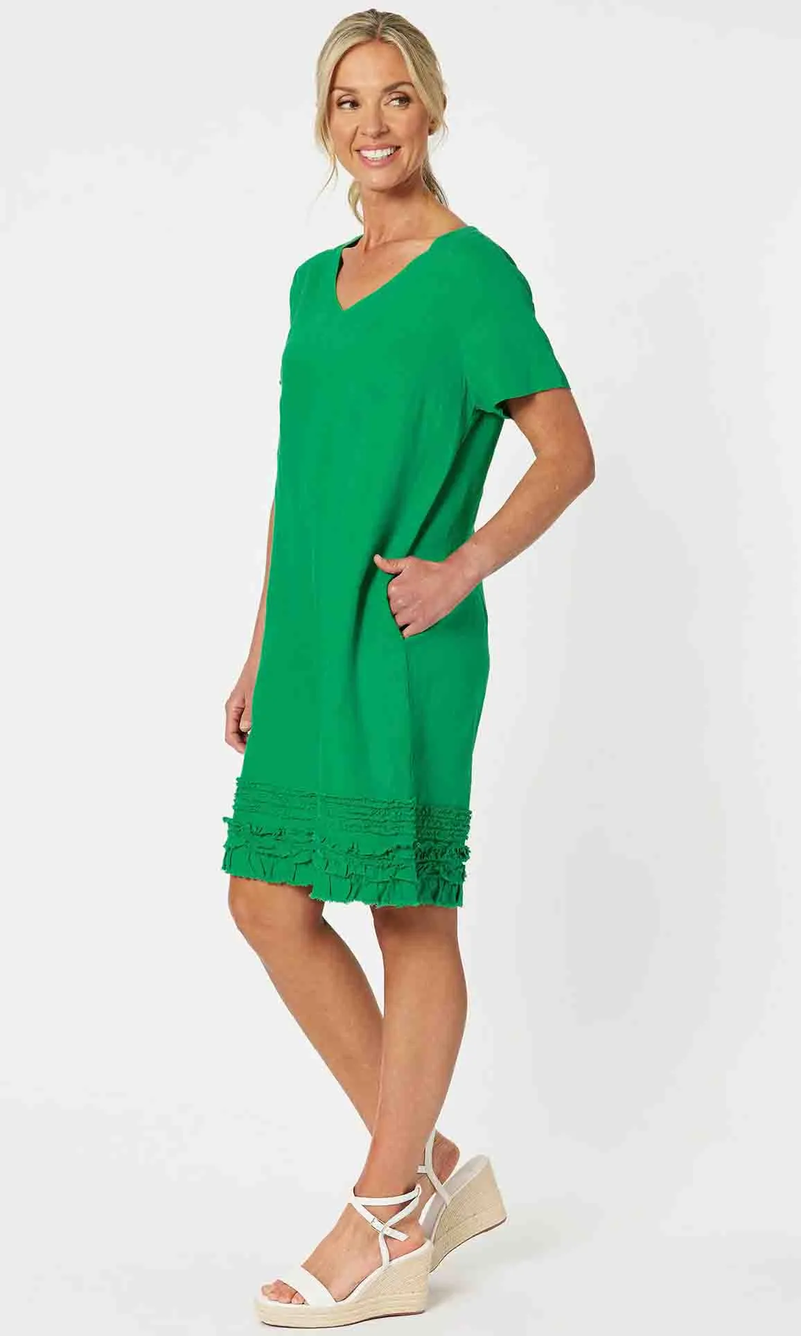 Linen Shift Dress Chic, More Colours