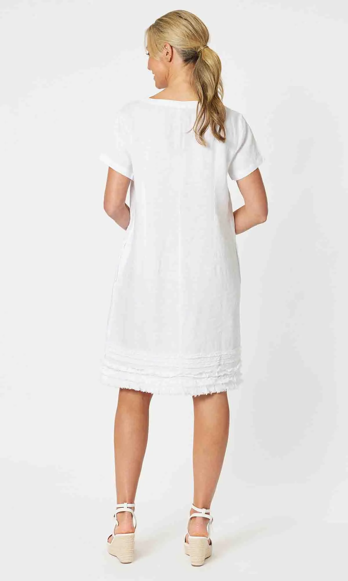 Linen Shift Dress Chic, More Colours