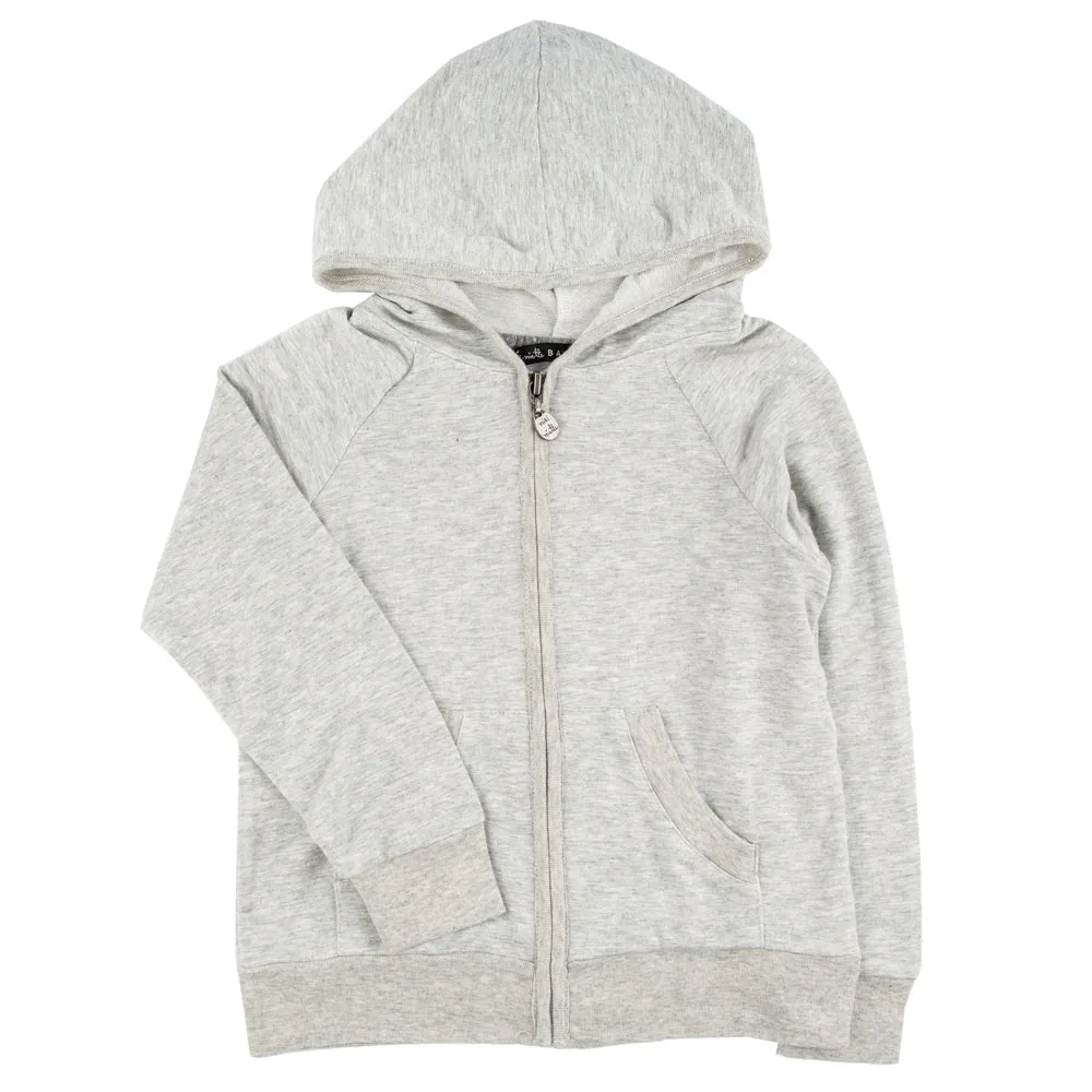 Miki Miette, Indigo Hoodie-Moon Grey