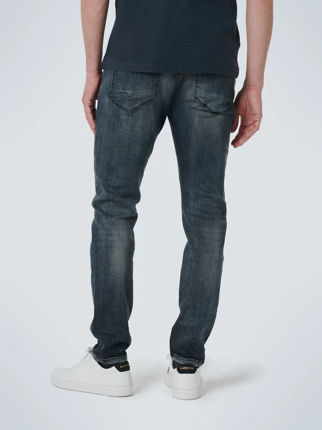 No Excess Jean Tapered 712: Grey Denim