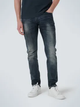 No Excess Jean Tapered 712: Grey Denim