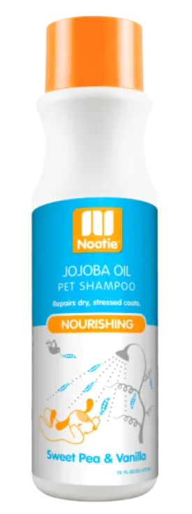 Nootie Sweet Pea & Vanilla Nourishing Jojoba Oil Shampoo for Dogs (16-oz)