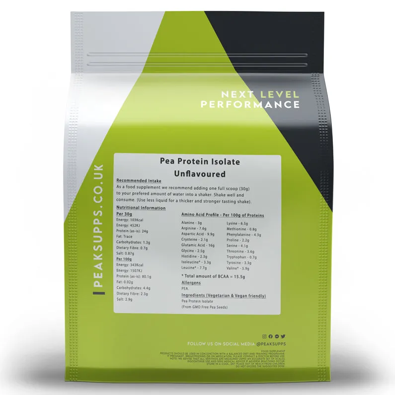 Pea Protein Isolate 80%