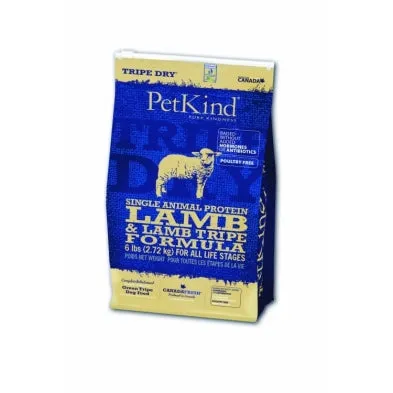 Petkind Tripe Dry Single Animal Protein Lamb Small Bites