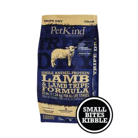 Petkind Tripe Dry Single Animal Protein Lamb Small Bites