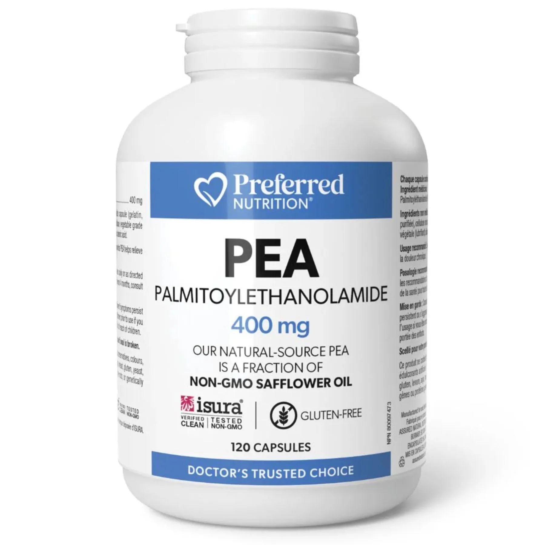 Preferred Nutrition PEA 400 mg 120s