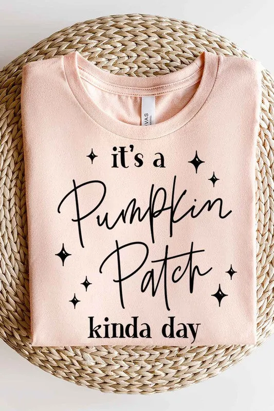 PUMPKIN PATCH DAY GRAPHIC T SHIRT