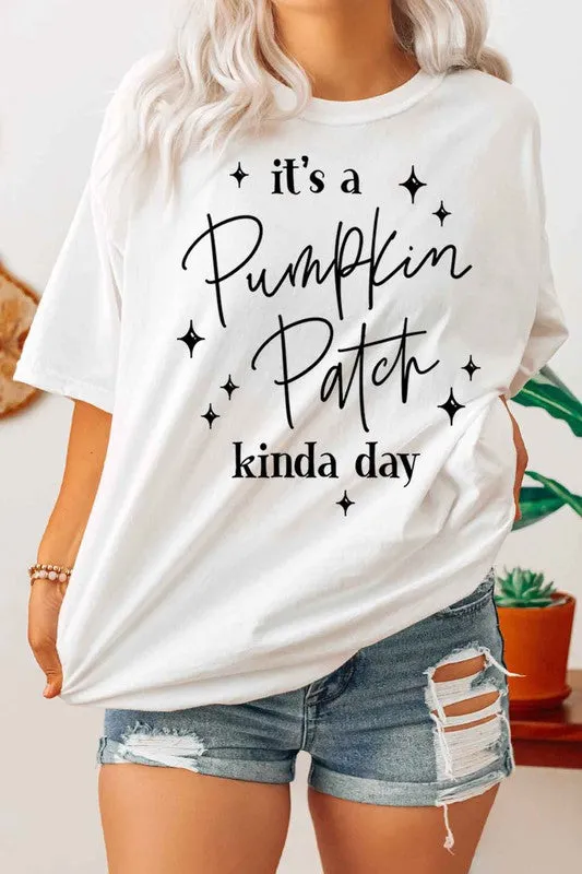 PUMPKIN PATCH DAY GRAPHIC T SHIRT