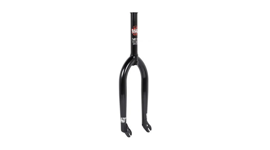 Rant BMX Twin Peaks Fork - Gloss Black