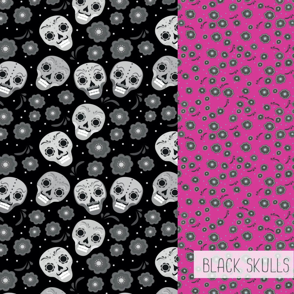 Sale Skort | Black Skulls