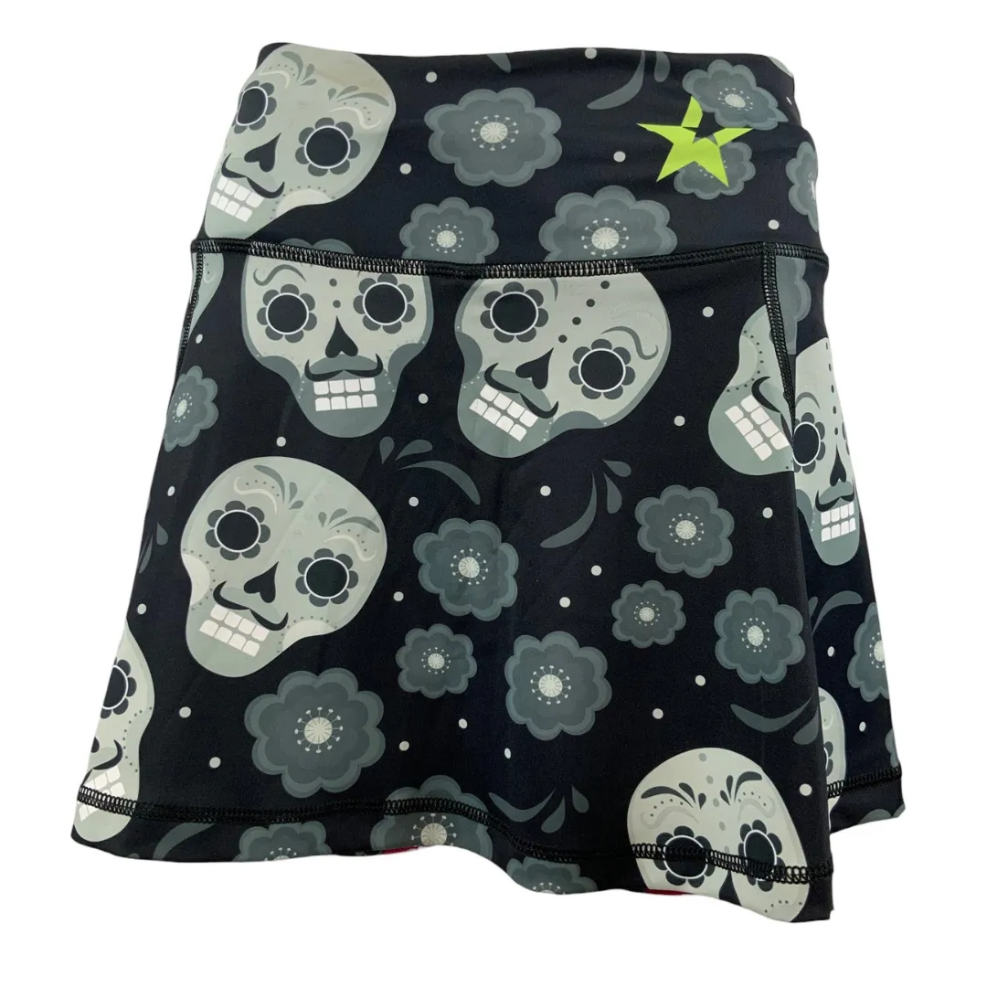 Sale Skort | Black Skulls