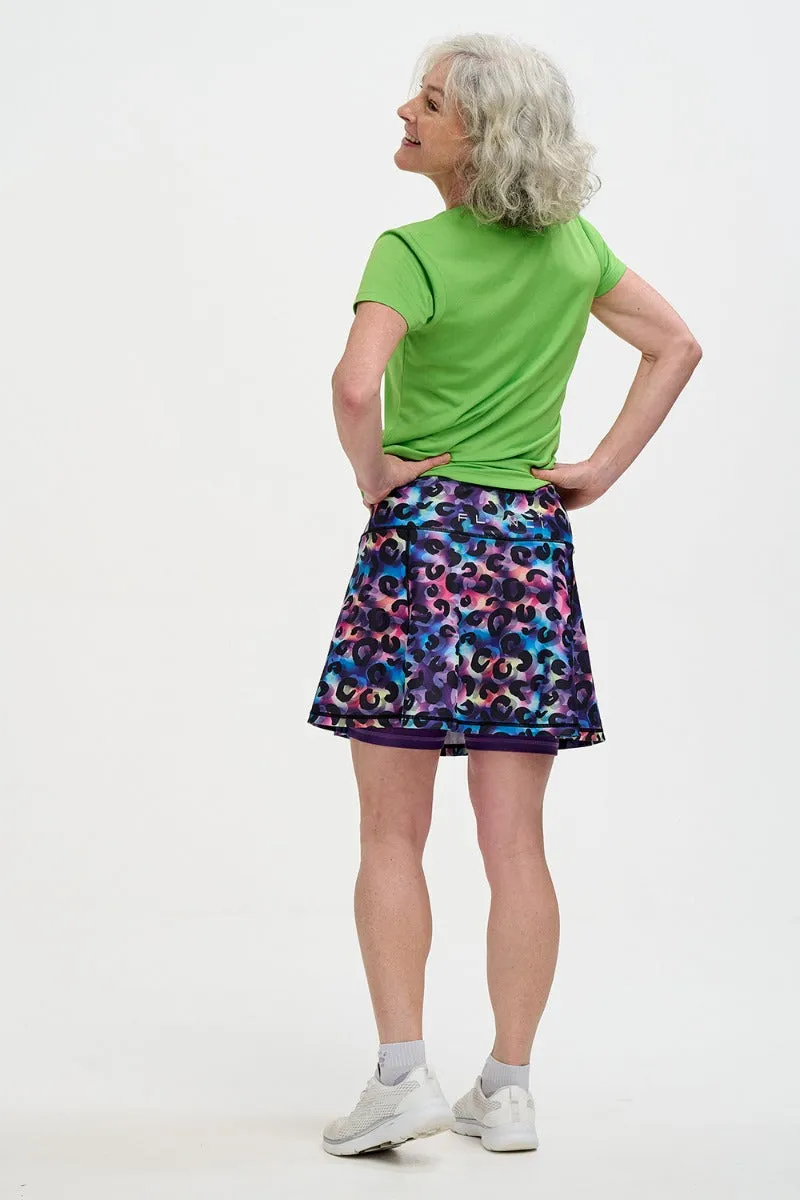 Sale Skort | Rainbow Leopard