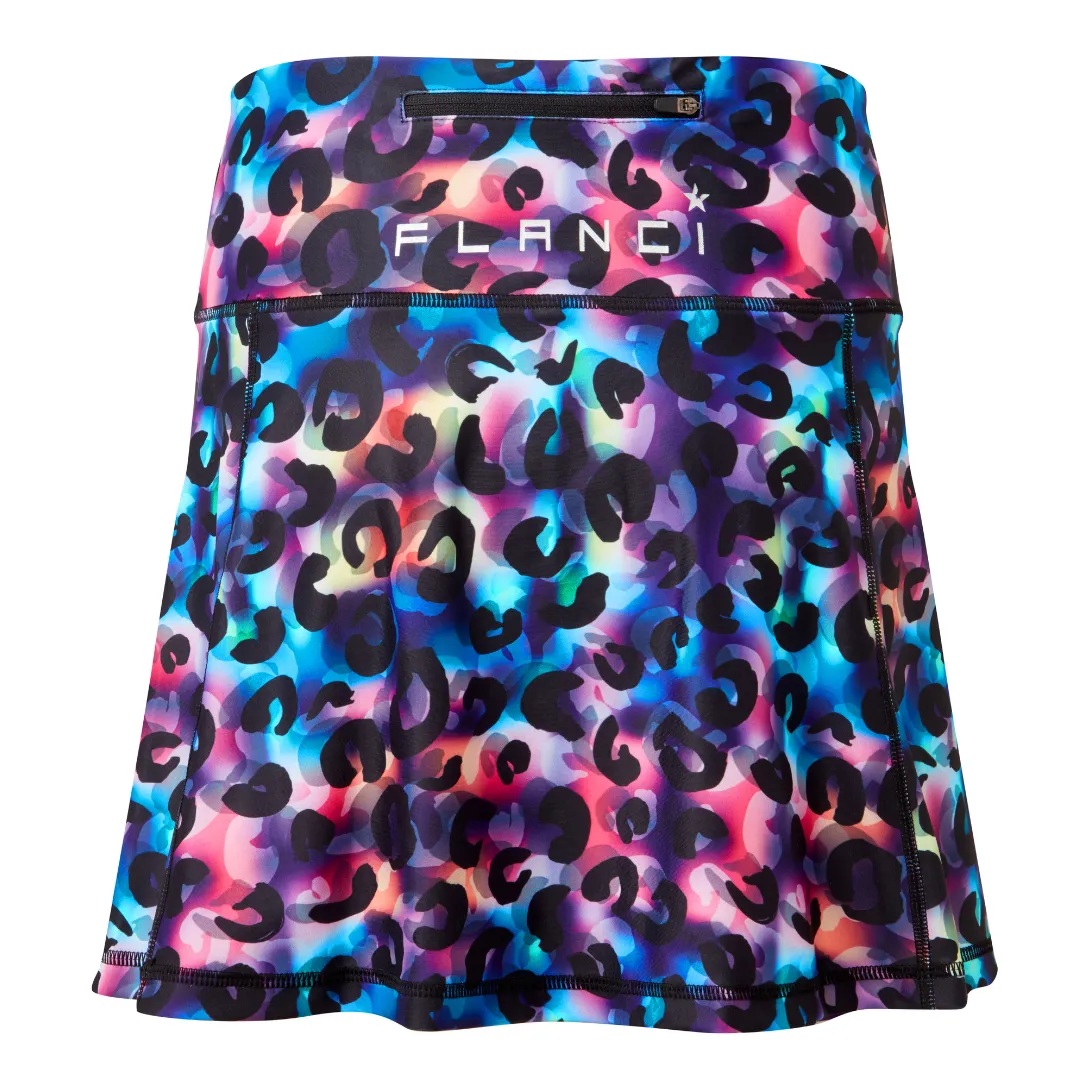 Sale Skort | Rainbow Leopard