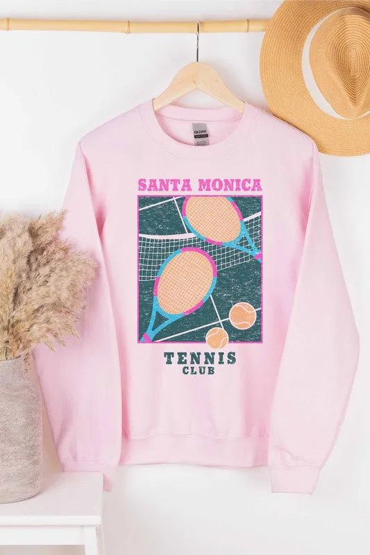 SANTA MONICA TENNIS CLUB GRAPHIC SWEATSHIRT