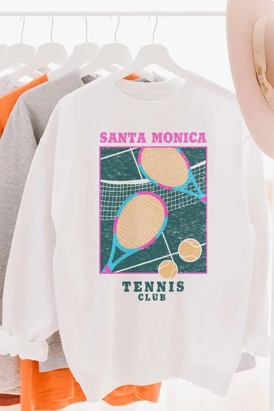 SANTA MONICA TENNIS CLUB GRAPHIC SWEATSHIRT