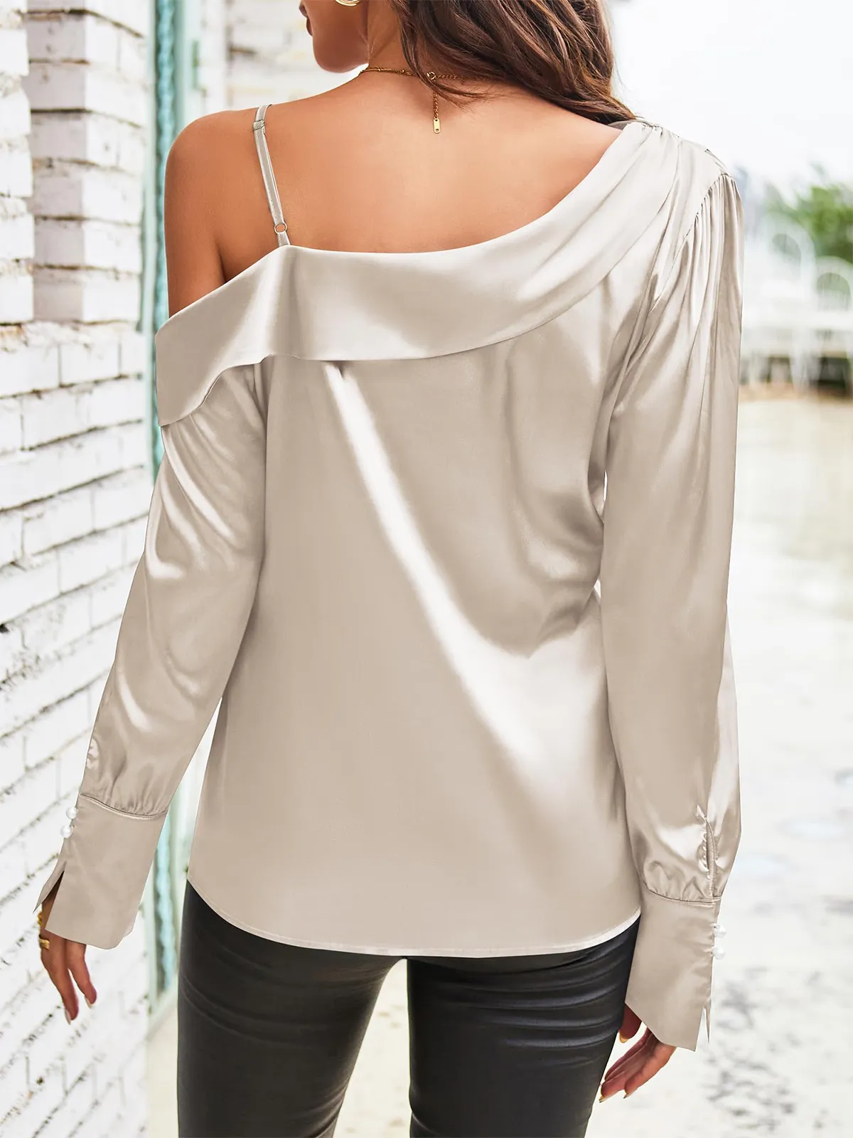 Satin Silk Tops