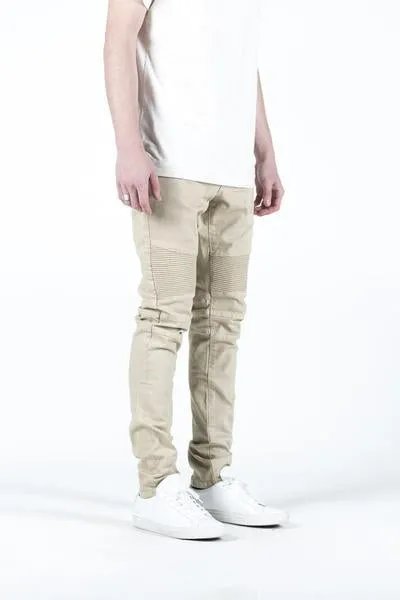 Spencer Biker Denim (Khaki)