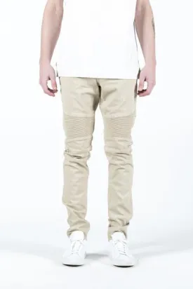 Spencer Biker Denim (Khaki)