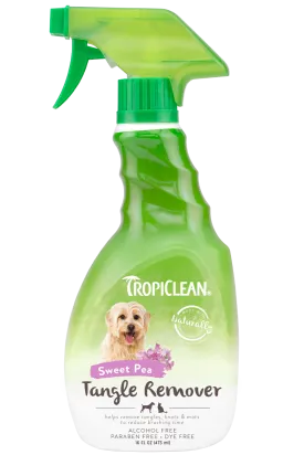 TropiClean Sweet Pea Tangle Remover Spray for Pets (16 oz)