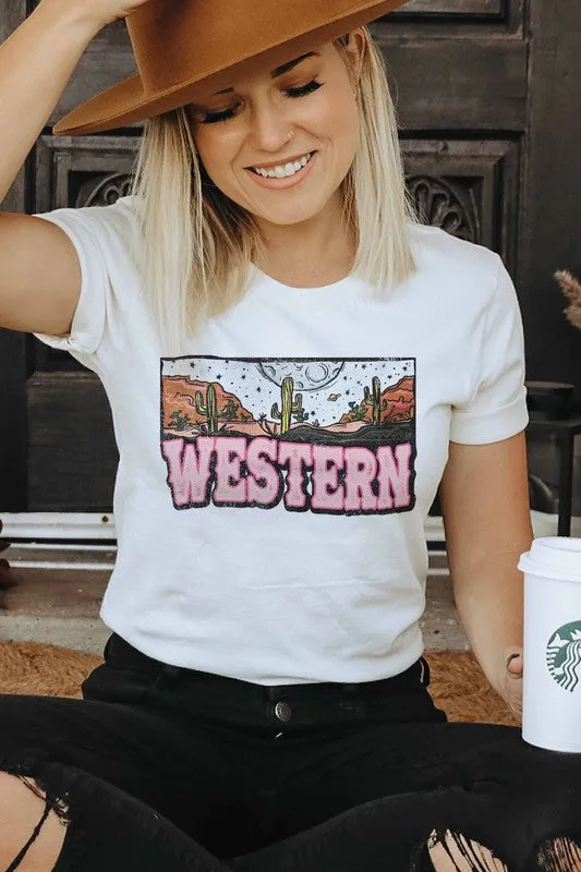 WESTERN GRAPHIC TEE