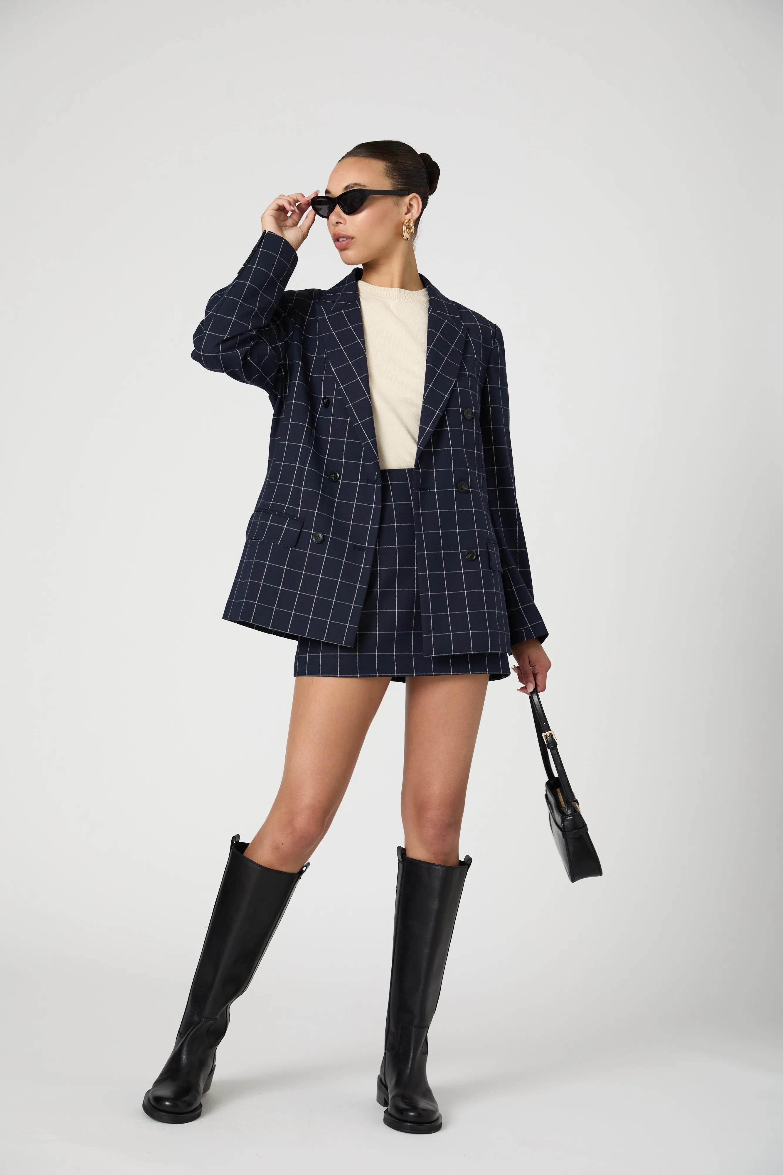 Window Pane Check Jacket