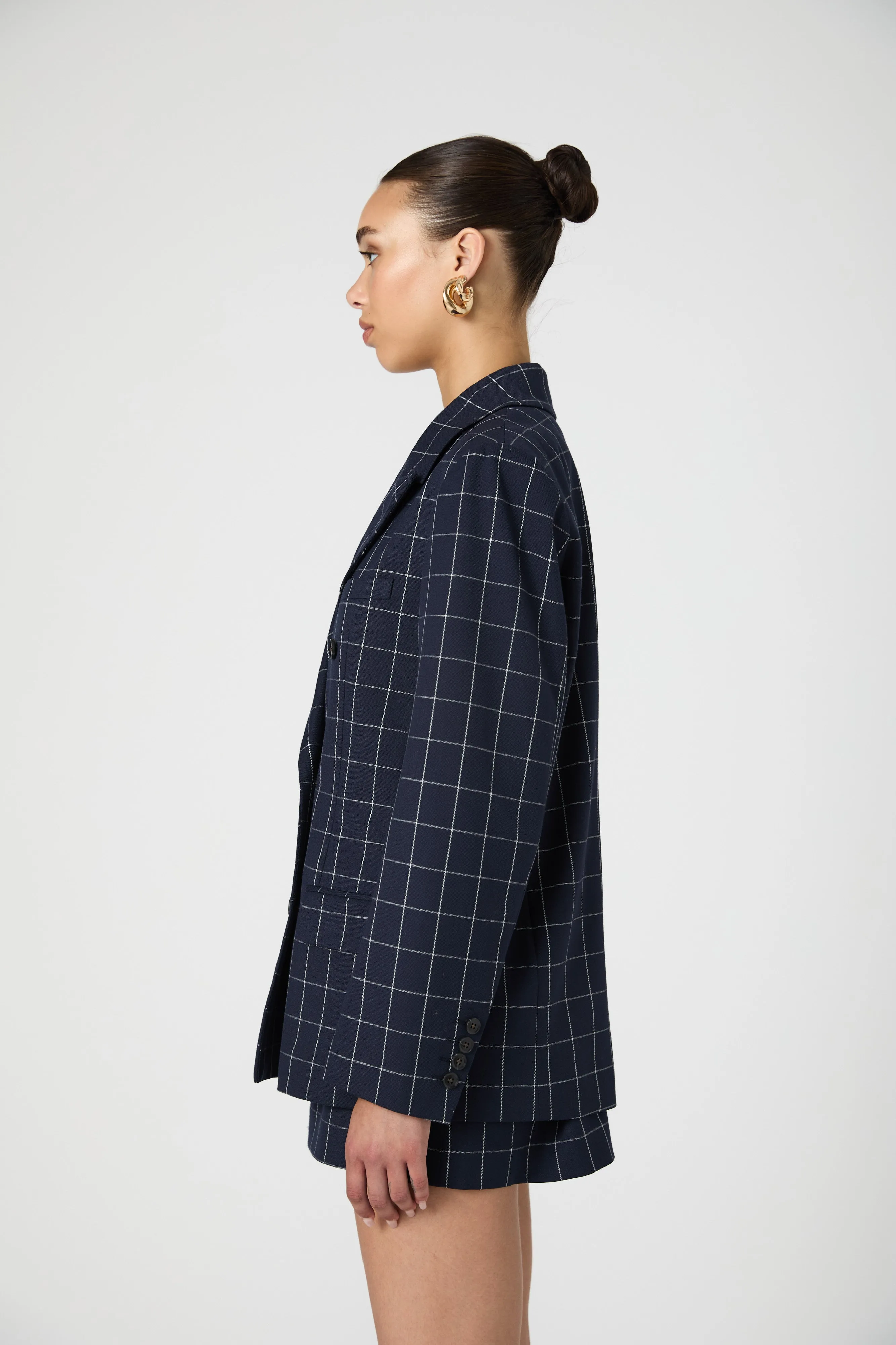 Window Pane Check Jacket