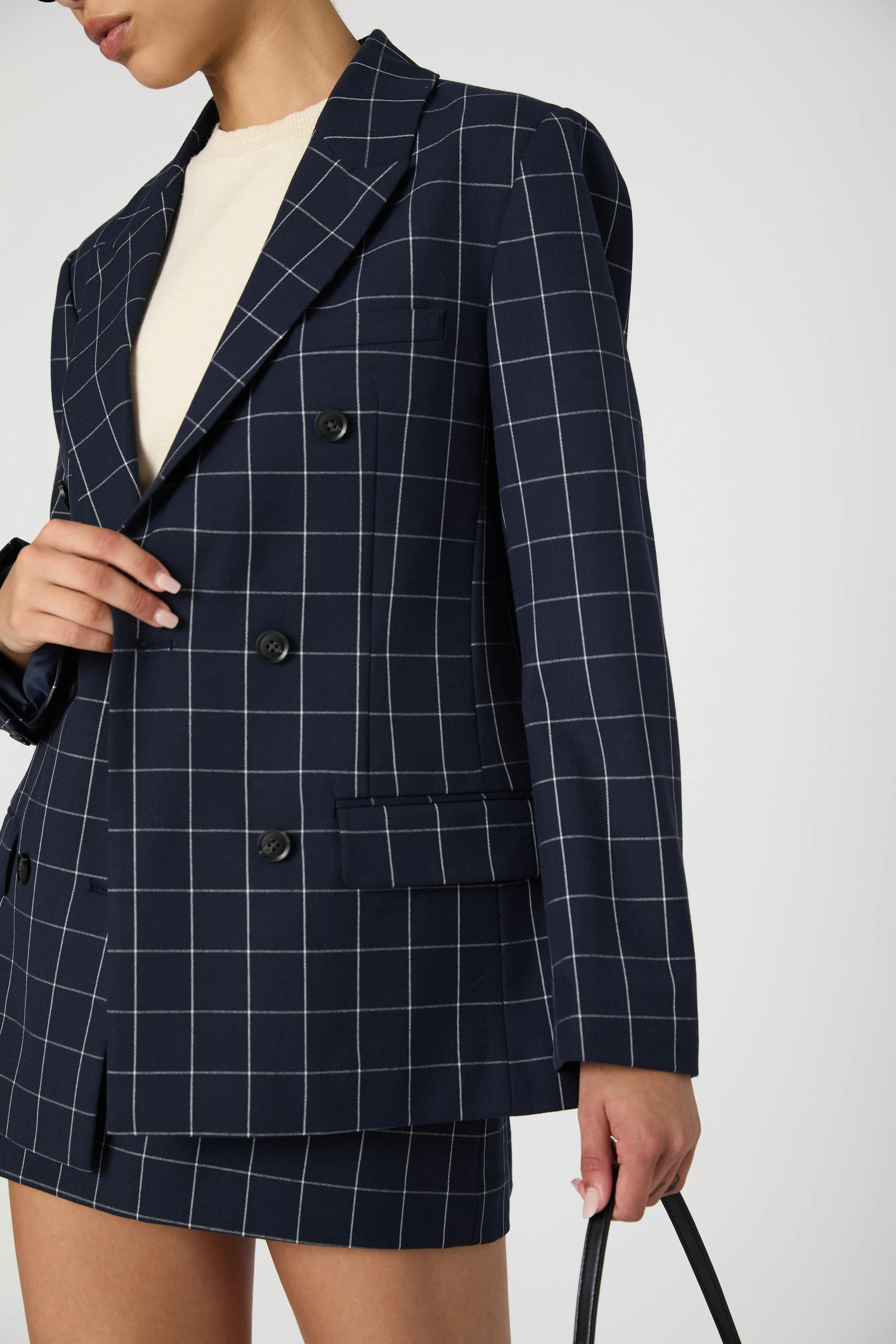 Window Pane Check Jacket