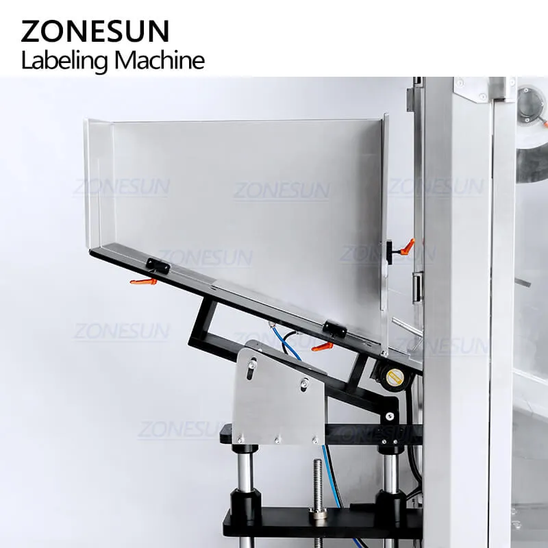 ZONESUN ZS-TB160T Automatic Soft Plastic Aluminum Tube Self Adhesive Sticker Labeling Machine For Cosmetics Hand Cream Facial Cleanser